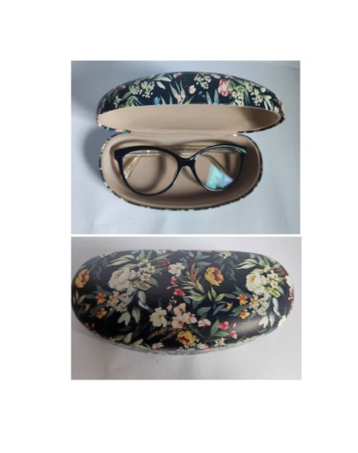 Zdjęcie oferty: eleganckie  etui na okulary z kwiatowym wzorem Carmani Exotic