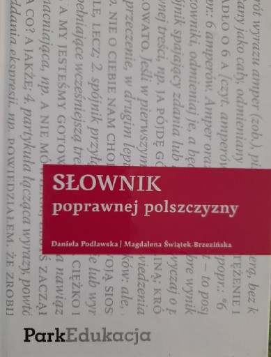 Zdjęcie oferty: Słownik poprawnej polszczyzny