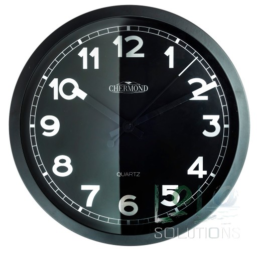 Zdjęcie oferty: Zegar ścienny w stylu loft, czarny CHERMOND