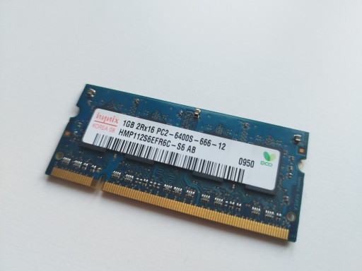 Zdjęcie oferty: 1GB RAM DDR2 do laptopa Hynix