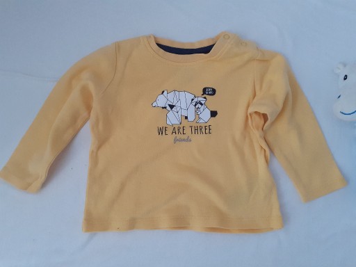 Zdjęcie oferty: bluzka Lupilu We are three friends 74/80 cm 6-12 M