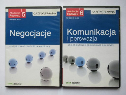 Zdjęcie oferty: Negocjacje Komunikacja i perswazja 2 CD-ROM