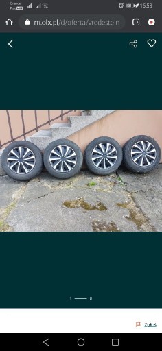 Zdjęcie oferty: Vredestein 195/65 R15, koła zimowe 5x112 5mm