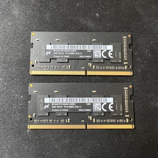 Zdjęcie oferty: Pamięć RAM DDR4 2x4GB PC4-2666V CL19 SODIMM