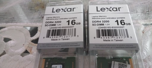 Zdjęcie oferty: Lexar pamiec ddr4 3200 16 gb