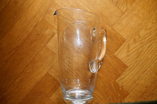 Zdjęcie oferty: Dzbanek szklany wysoki uchwyt na woda lemoniada