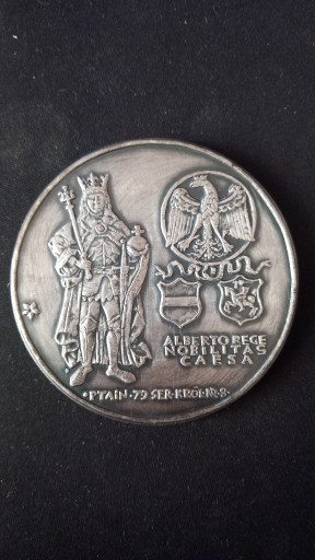 Zdjęcie oferty: MEDAL ALBERTO REGE NOBILITAS CAESA 