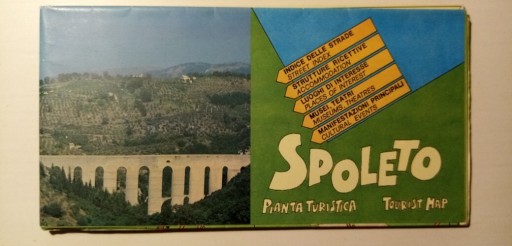 Zdjęcie oferty: Spoleto mapa rok 2000 