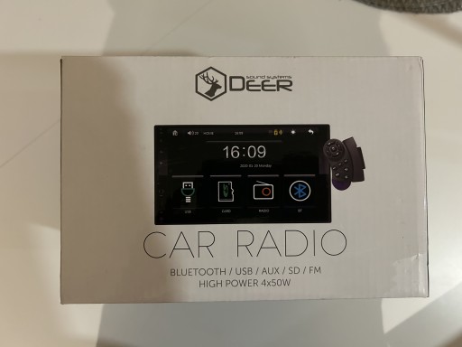 Zdjęcie oferty: Nowe radio samochodowe 2din Deer MP-7050C BT 4x50w