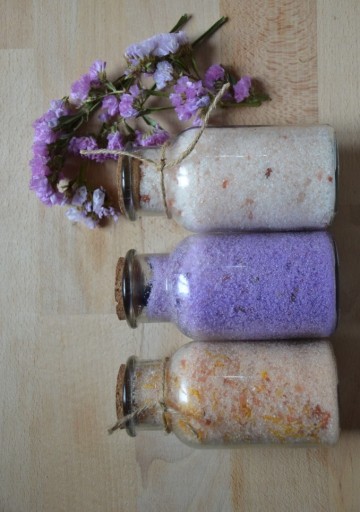 Zdjęcie oferty: Sól do kąpieli, handmade, lawenda, frezja, bez