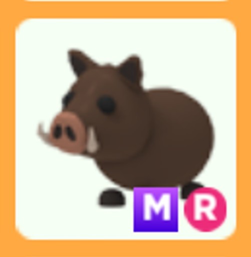 Zdjęcie oferty: Roblox Adopt Me Wild Boar MR mega neon R