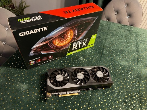Zdjęcie oferty: Karta Graficzna Gigabyte GeForce RTX 3070 Gaming OC 8 GB