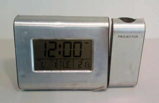 Zdjęcie oferty: Zegarek Budzik z projektorem + termometr