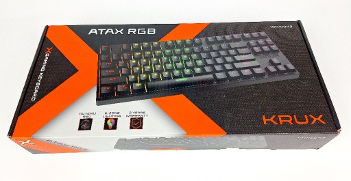 Zdjęcie oferty: Mechaniczna Krux Atax RGB Outemu Red (Gwarancja)