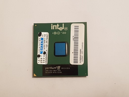 Zdjęcie oferty: INTEL PENTIUM III SL3XU PGA370