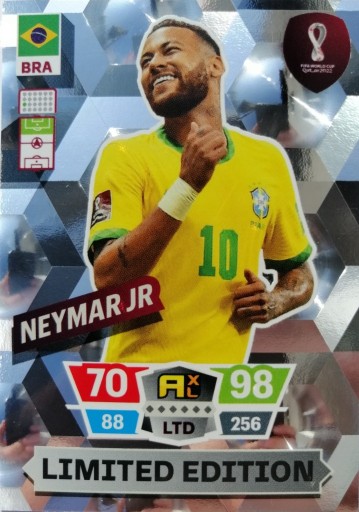Zdjęcie oferty: NEYMAR Jr LIMITED EDITION  BRAZYLIA -  WORLD CUP QATAR 2022