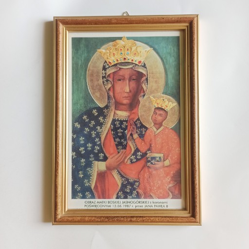 Zdjęcie oferty: Obraz Matki Boskiej Jasnogórskiej Częstochowskiej