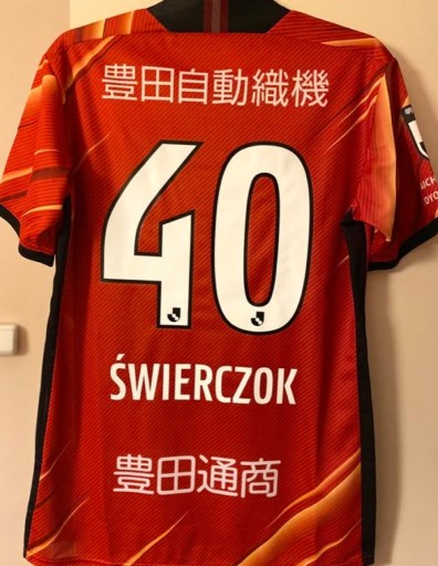 Zdjęcie oferty: JAKUB ŚWIERCZOK - AUTENTYCZNA KOSZULKA 2021 NAGOYA