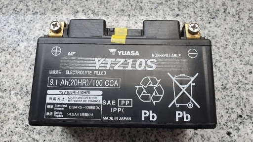 Zdjęcie oferty: Yuasa YTZ10S 12V akumulator motocykl bateria
