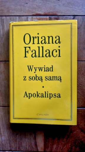 Zdjęcie oferty: Wywiad z samą sobą Apokalipsa Oriana Fallaci