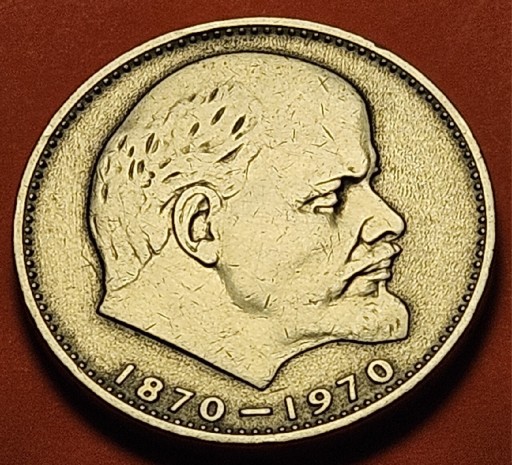 Zdjęcie oferty: 1 RUBEL 1970 W.I.Lenin 