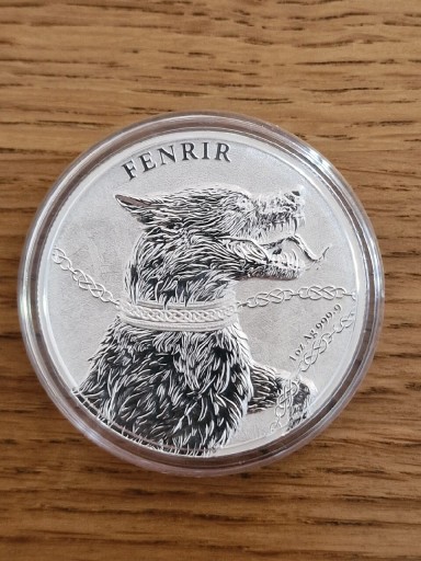 Zdjęcie oferty: Fenrir 1 oz drugą moneta z serii