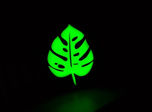 Zdjęcie oferty: Designerska lampka LED w kształcie liścia - stylowa nastrojowa ozdoba