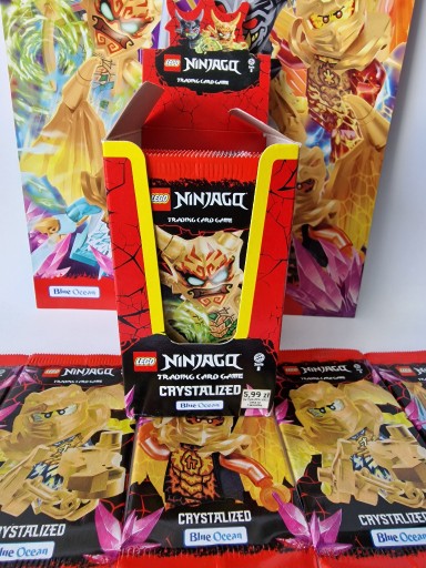 Zdjęcie oferty:  SASZETEKA/ 6 KART Lego Ninjago 8 CRYSTALIZED