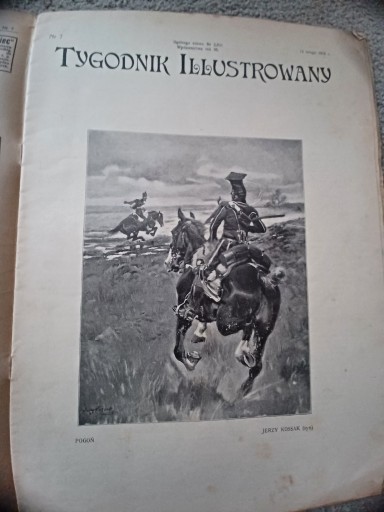 Zdjęcie oferty: stare czasopismo - Tygodnik Ilustrowany 14.02.1914