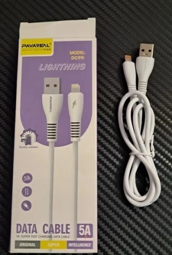 Zdjęcie oferty: Kabel do ładowania iPhone, Pavareal. 5A