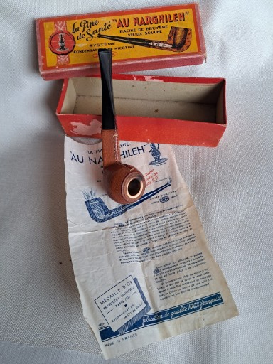 Zdjęcie oferty: Fajka kolekcjonerska pudełku Chap . Made in France . 