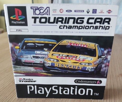 Zdjęcie oferty: TOCA Touring Car Championship booklet+front