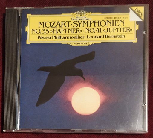 Zdjęcie oferty: CD *Mozart* Symphonien Haffner, Jupiter Bernstein 