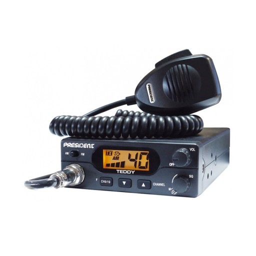 Zdjęcie oferty: Cb radio Teddy i antena President. Licytacja 