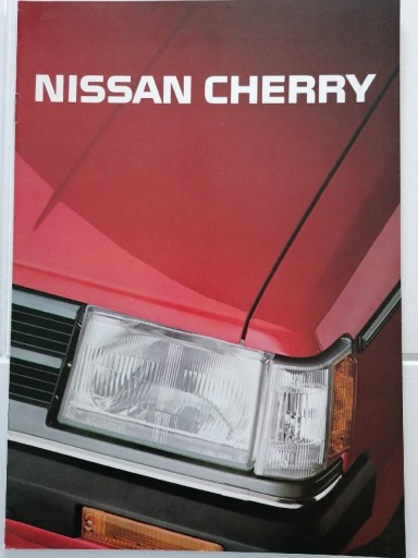 Zdjęcie oferty: Prospekt Nissan Cherry 1988r UNIKAT 