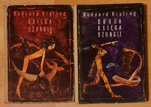 Zdjęcie oferty: Księga Dżungli, Druga Księga Dżungli R. Kipling