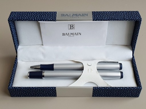 Zdjęcie oferty: Balmain Paris, zestaw 2 długopisów w etui.