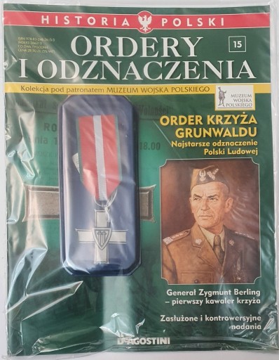 Zdjęcie oferty: Ordery Odznaczenia DeAgostini Order Krzyża Grun 15