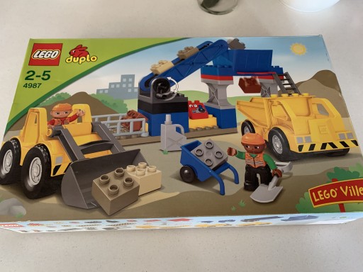 Lego Duplo 4987 Żwirownia koparka taśmociąg UNIKAT | Katowice | Kup ...