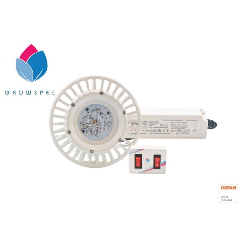 Zdjęcie oferty: Lampa LED GS Sunray 60 do wzrostu roślin growspec