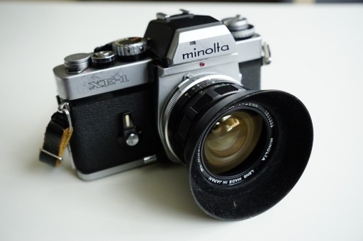 Zdjęcie oferty: MINOLTA XE-1 + MC W.ROKKOR-SG 28mm f3.5