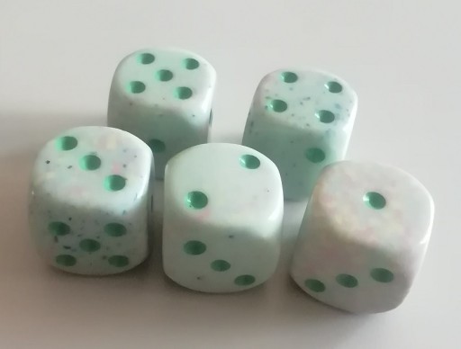 Zdjęcie oferty: K6 5 sztuk Chessex 1,6cm