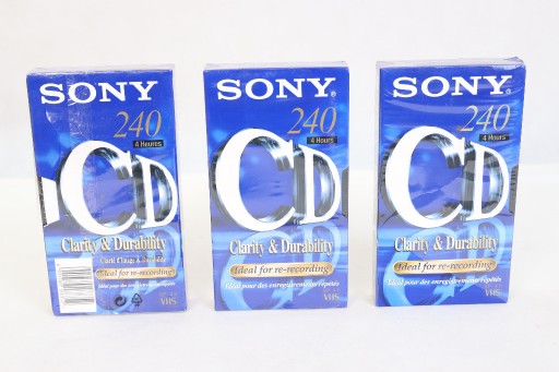 Zdjęcie oferty: Kaseta VHS Sony CD 240 nowa