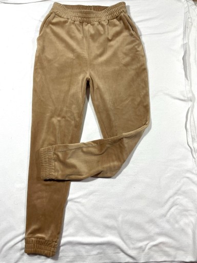 Zdjęcie oferty: Wassyl beżowe welurowe spodnie xs/s