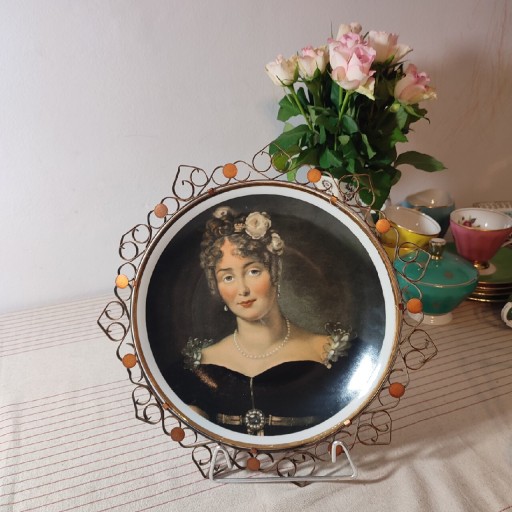 Zdjęcie oferty: Patera porcelana Wałbrzych portret Marii Walewskie