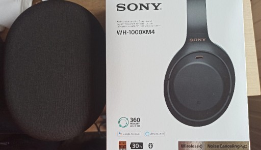 Zdjęcie oferty: Słuchawki SONY WH-1000XM4 - stan bdb+