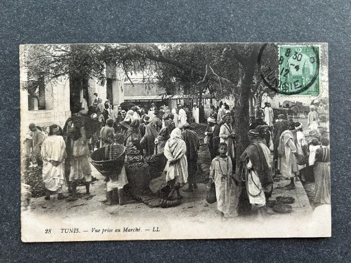 Zdjęcie oferty: Vue prise au marche Tunis 1912