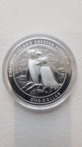 Zdjęcie oferty: pingwin czubaty 2020 srebrna moneta - okazja