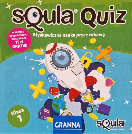 Zdjęcie oferty: Squla Quiz Klasa 1