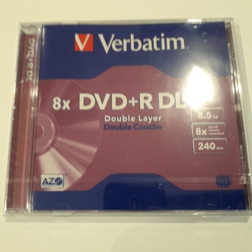 Zdjęcie oferty: Płyta Verbatim DWD+R DL x8 DoubleLayer Box1